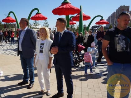 Глава Комитета Госдумы по развитию гражданского общества новый сквер Героев России назвала гордостью Ставрополя