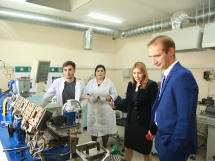 Рабочий визит в КБГУ совершил академик РАН Валентин Анаников