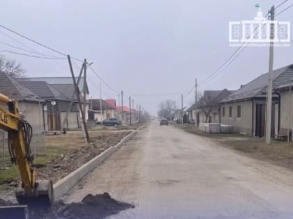 В Урванском районе продолжается капремонт автодороги Псыгансу-Псыгансу-2