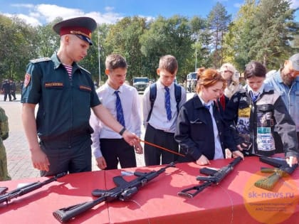 В Пятигорске открылась масштабная выставка Росгвардии