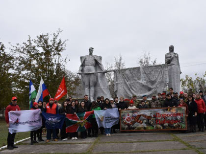 Участники проекта «Дорогами Победы» посетили Курпские высоты