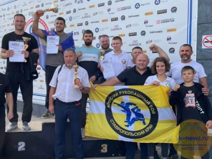 Сборная Федерации армейского рукопашного боя Ставрополья впервые  участвовала в юношеских играх боевых искусств