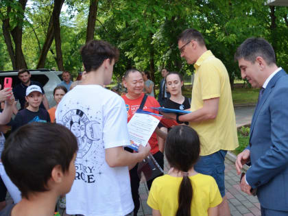 В Нальчике прошёл мастер-класс с великим пловцом Александром Поповым