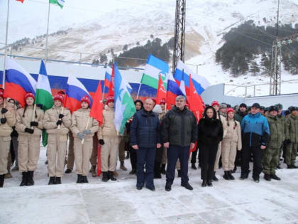 Казбек Коков принял участие в акции «Мы стояли насмерть за Кавказ»