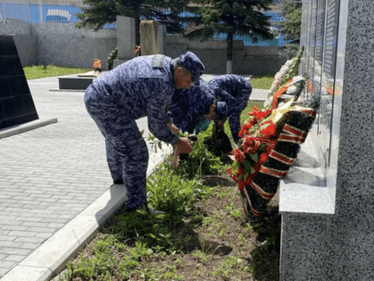 Росгвардейцы КБР поддержали акцию «На страже памяти»￼