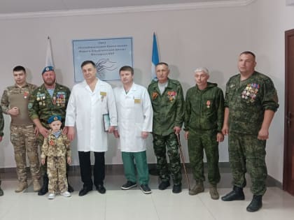 Награды за реабилитацию военнослужащих в Нальчике