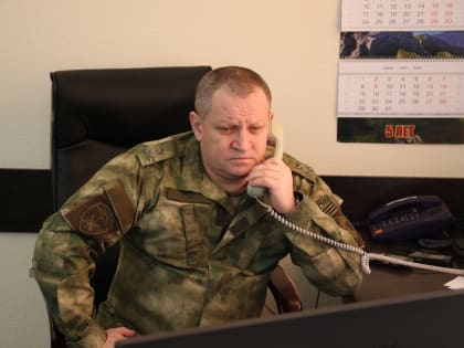 «Прямую линия» начальника Управления Росгвардии по КБР