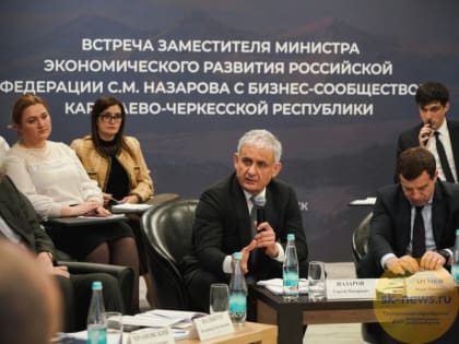 Минэкономразвития России соберет предложения бизнеса Северного Кавказа для корректировки мер господдержки