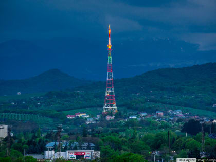 Телебашня в Нальчике окрасится в зеленый цвет в поддержку акции «Сохраним лес»