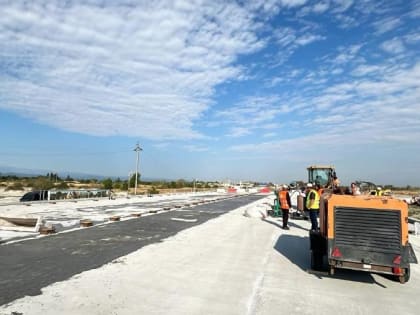 Казбек Коков ознакомился с ходом дорожных работ на трассе Р-217 «Кавказ»