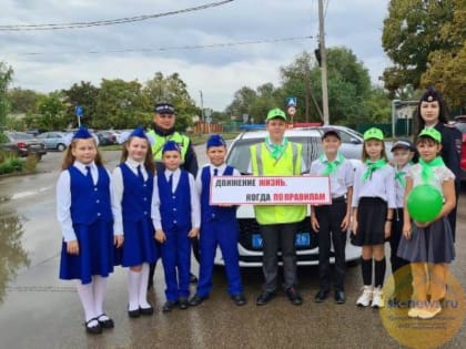 Флешмоб «Движение – жизнь, когда по правилам!» провели на Ставрополье волонтеры и советы отцов