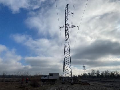 Энергетики Кабардино-Балкарии заменили опору ЛЭП