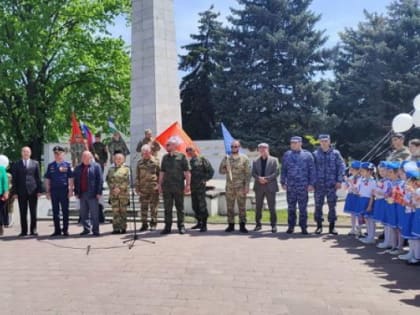 Росгвардейцы присоединились к военно-патриотическому автопробегу, приуроченному к Дню Победы