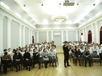 Урок мужества от участников СВО студентам медколледжа КБГУ