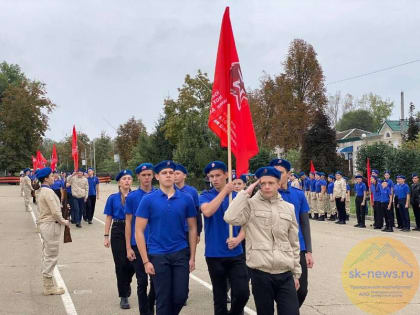 В Новоалександровске пройдёт праздничный парад отрядов Юнармии и участников СВО