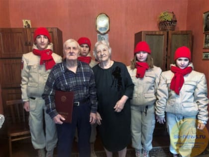 В Моздоке активисты «Боевого братства» посетили ветерана Великой Отечественной войны