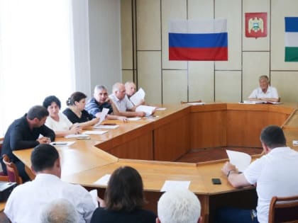 В Терском районе подвели итоги социально-экономического развития за полугодие