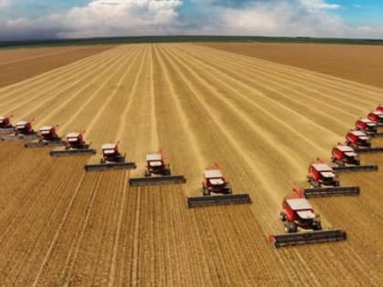 Россельхозбанк поддержал уборочную кампанию