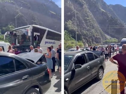 В Северной Осетии развернули мобилизационные пункты вблизи КПП госграницы