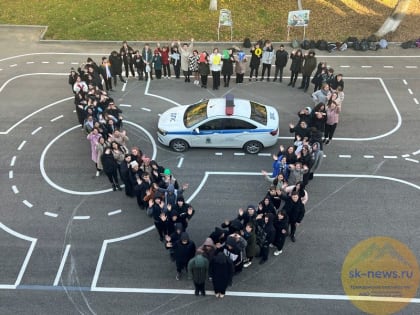 В Ессентуках перед Днем доброты провели тематический флэш-моб