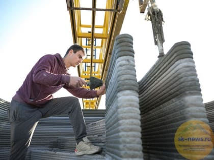 В Ставрополе студенты СКФУ построили дом на 3D-принтере