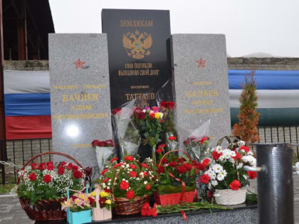 В Кенделене открыли памятник