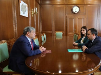 Глава КБР Казбек Коков провел рабочую встречу с замруководителя ФАС России Тимофеем Нижегородцевым