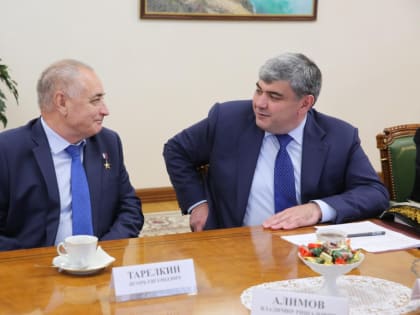 Глава КБР Казбек Коков встретился с героями Российской Федерации  и Советского Союза