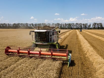 В КБР продолжается уборка зерновых