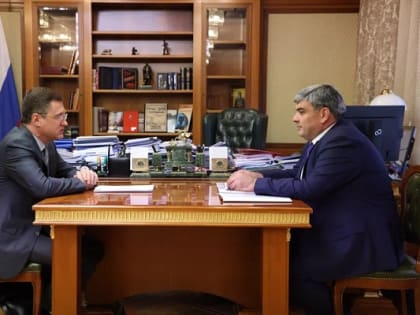 Рабочая встреча Заместителя Председателя Правительства РФ Александра Новака и Главы КБР Казбека Кокова