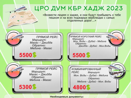 Запись на Хадж 2023 г.