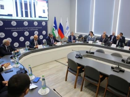 Казбек Коков поздравил коллектив Кабардино-Балкарского государственного университета им. Х.М.Бербекова с юбилеем вуза