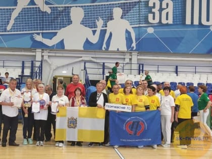 Ветераны Ставрополя завоевали 14 наград на краевой Спартакиаде