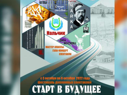 Фестиваль дипломных спектаклей «Старт в будущее» пройдет в Нальчике