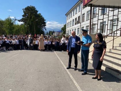 Обучение школьников Черекского района безопасности жизнедеятельности