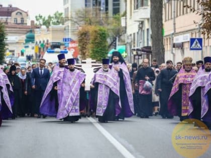 В Ставрополе 26 сентября проведут крестный ход