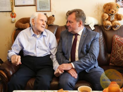 Мэр Ставрополя поблагодарил Совет ветеранов за помощь в патриотическом воспитании молодежи