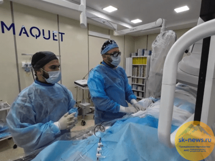 В Пятигорске внедрили новую методику лечения тяжелого поражения сосудов сердца