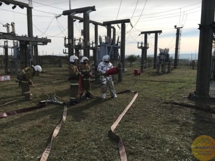 Совместные учения провели «Россети Северный Кавказ» и спасатели Кабардино-Балкарской Республики