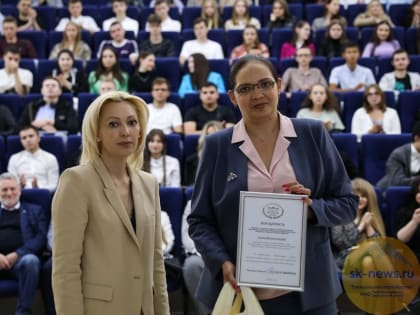 Ольга Тимофеева рассказала студентами СКФУ об изменениях в законах по волонтёрам и НКО