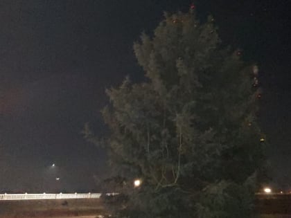 В Баксане установили самую большую новогоднюю елку в республике
