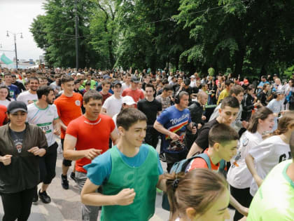Зелёный марафон прошёл в 5 городах Юга России и Северного Кавказа