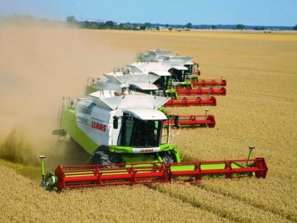 В КБР продолжается уборка зерновых культур