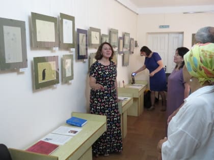 В Доме-музее К. Кулиева в Чегеме выставили подлинники Н. Рушевой