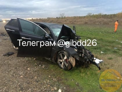 Житель Нальчика на востоке Ставрополья врезался в эвакуатор, из-за чего погиб его сын-подросток