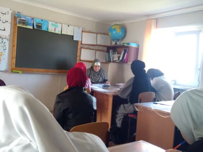 Экзамен среди учащихся воскресной школы