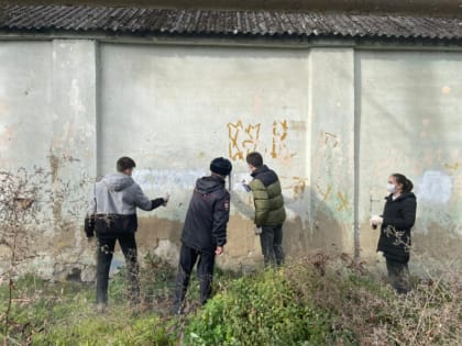 В г. Нальчике состоялась акция «Чистые стены»