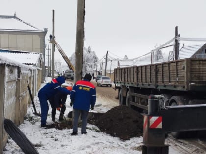 Электроснабжение восстановили в 8 населенных пунктах КБР