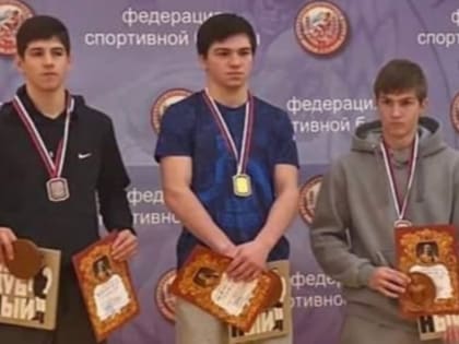 Пшуков Мурат - призер Всероссийского турнира по греко-римской борьбе