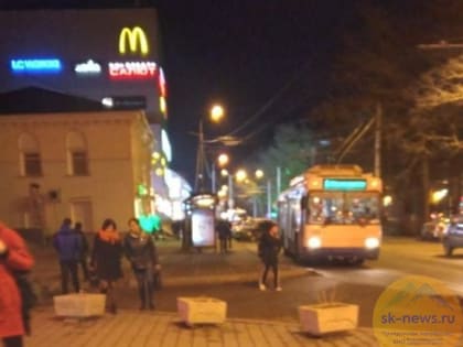 В связи с праздничными мероприятиями в Ставрополе троллейбусы будут ходить и поздно вечером